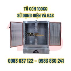 Tủ cơm 100kg gia công theo yêu cầu
