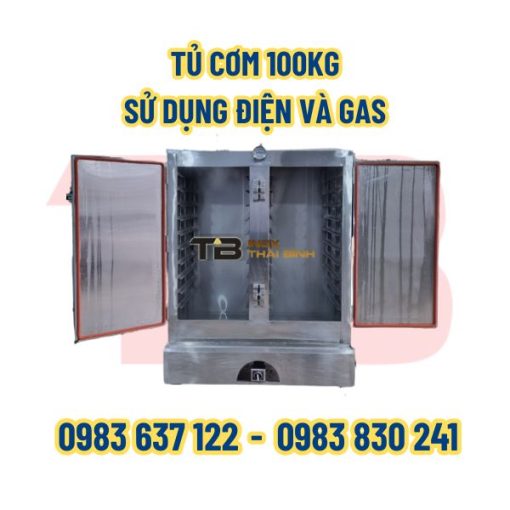 Tủ cơm 100kg gia công theo yêu cầu