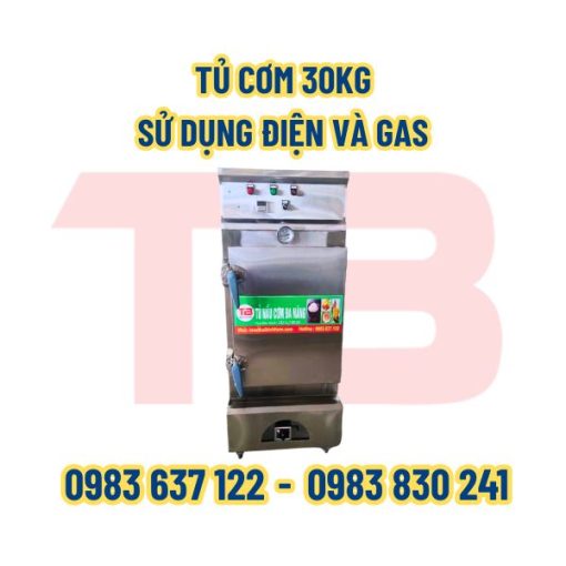 tu-com-30-kg-su-sung-dien-va-gas-1-inox-thai-binh