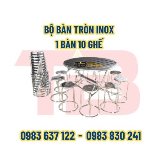 bo-ban-tron-inox-1-ban-10-ghe-inox-thai-binh
