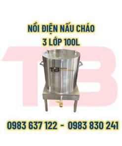 NỒI ĐIỆN NẤU CHÁO 3 LỚP 100L