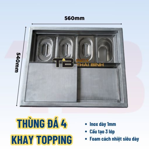 thung-da-4-khay-topping-inox-thai-binh
