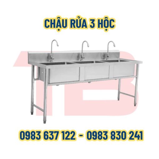 chau-rua-3-hoc-inox-thai-binh