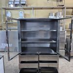 Tủ inox gia công theo yêu cầu
