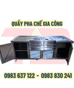 Quầy pha chế gia công theo yêu cầu