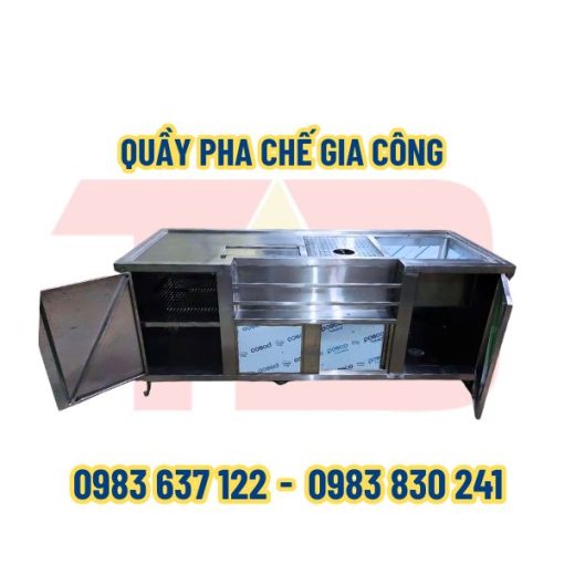 Quầy pha chế gia công theo yêu cầu