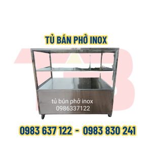 Tủ bán phở inox Inox Thái Bình