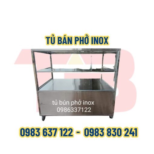 Tủ bán phở inox Inox Thái Bình