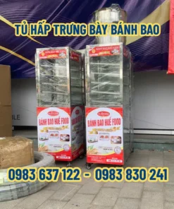 TỦ HẤP TRƯNG BÀY BÁNH BAO