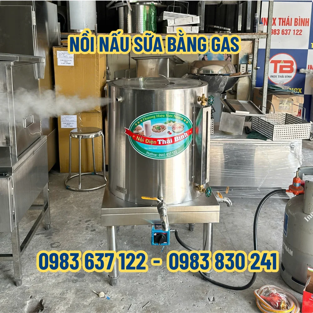 NỒI NẤU SỮA ĐẬU NÀNH BẰNG GAS TOP 1 - Ảnh 4